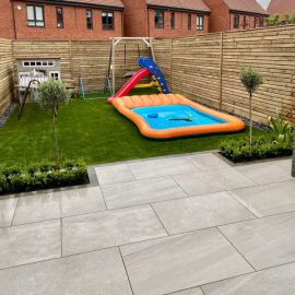 Canyon Grey Porcelain Paving Patio