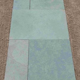 Green Limestone Paving