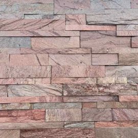 Autumn Brown Stone Walling