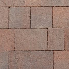 Castacrete aged effect brindle block paving